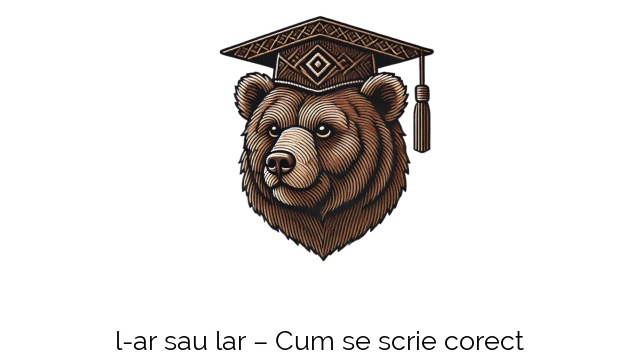 l-ar sau lar – Cum se scrie corect