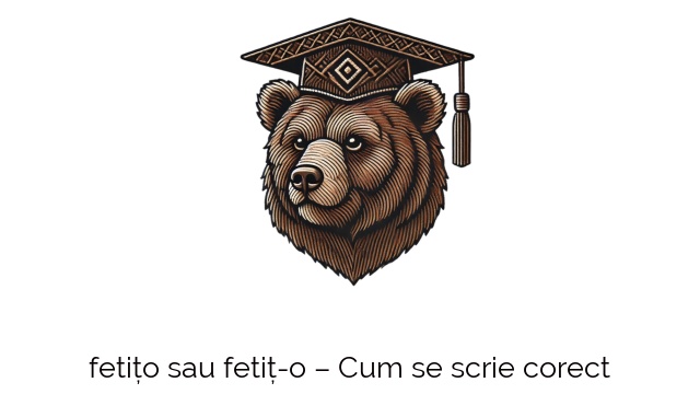 fetițo sau fetiț-o – Cum se scrie corect